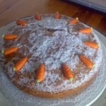 Tarta de zanahorias (Rüblikuchen)