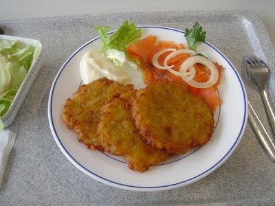 Tartitas de papa rallada