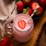 Batido de fresas cremoso y saludable: Receta fácil y deliciosa