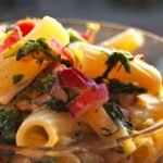 Ensalada de fideos con calabacín