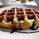 Gofres de chocolate
