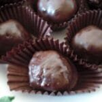 Receta Fácil como Deliciosa: bolitas de coco con chocolate